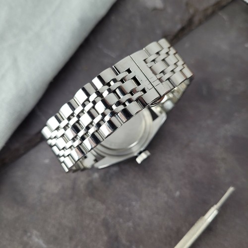 Stainless steel watch bracelet - steel,
