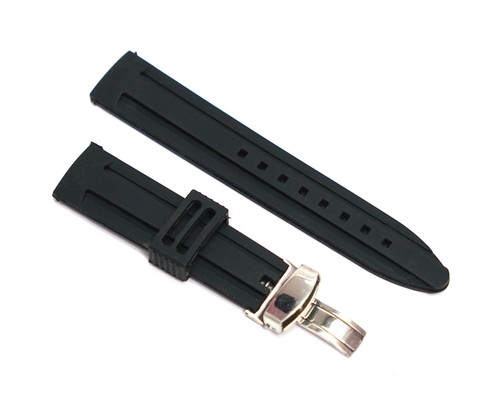 Premium soft black 22mm - soft, rubber