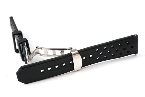 22mm vulcanized rubber - rubber, watch