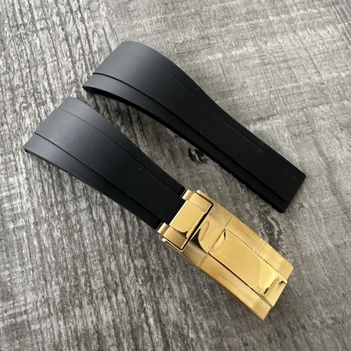 22mm black silicone rubber - 22mm,